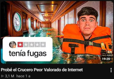 Probé el Crucero Peor Valorado de Internet